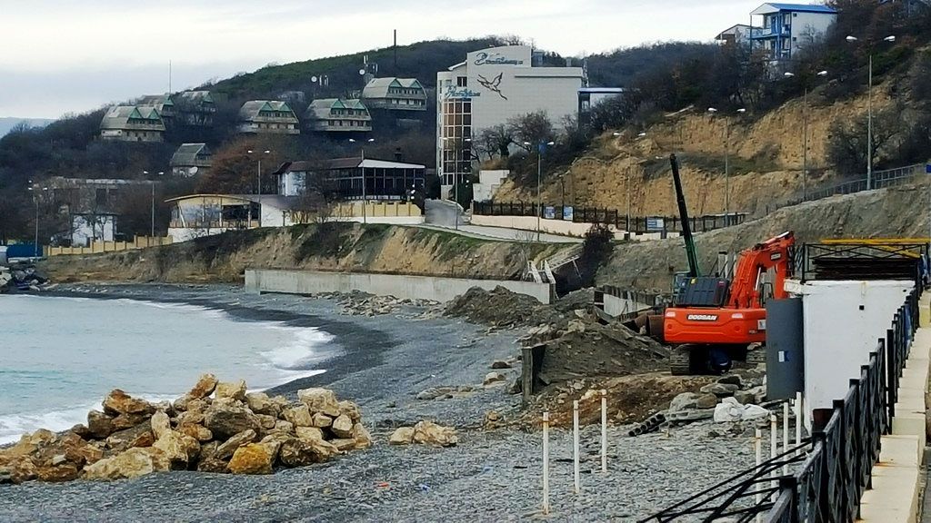 Реконструкция прибрежной зоны Реконструкция прибрежной зоны